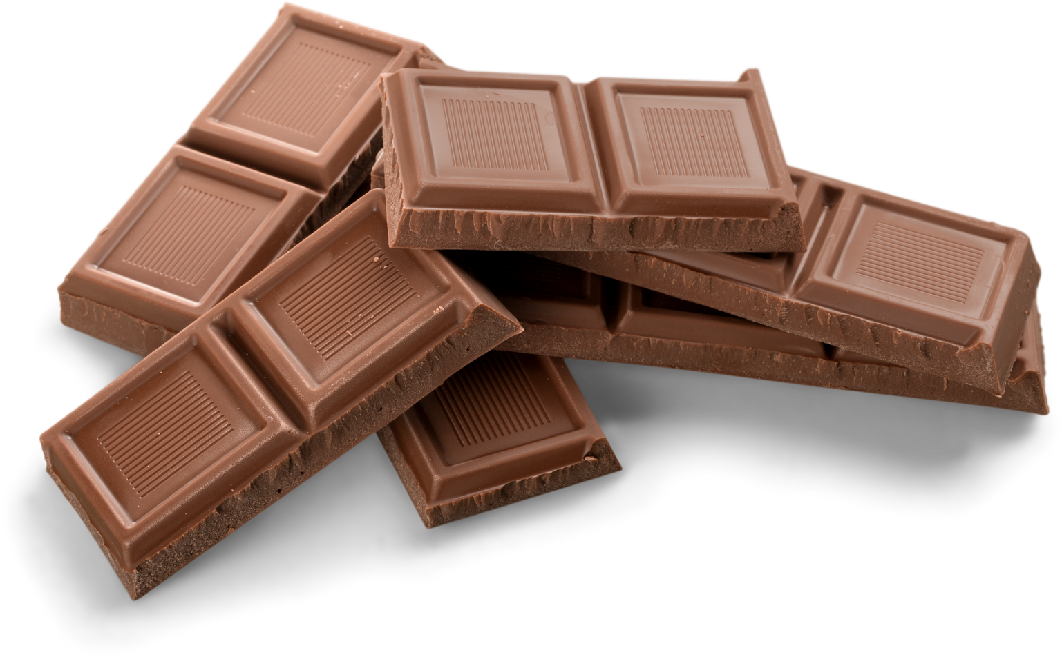 blocks of chocolate